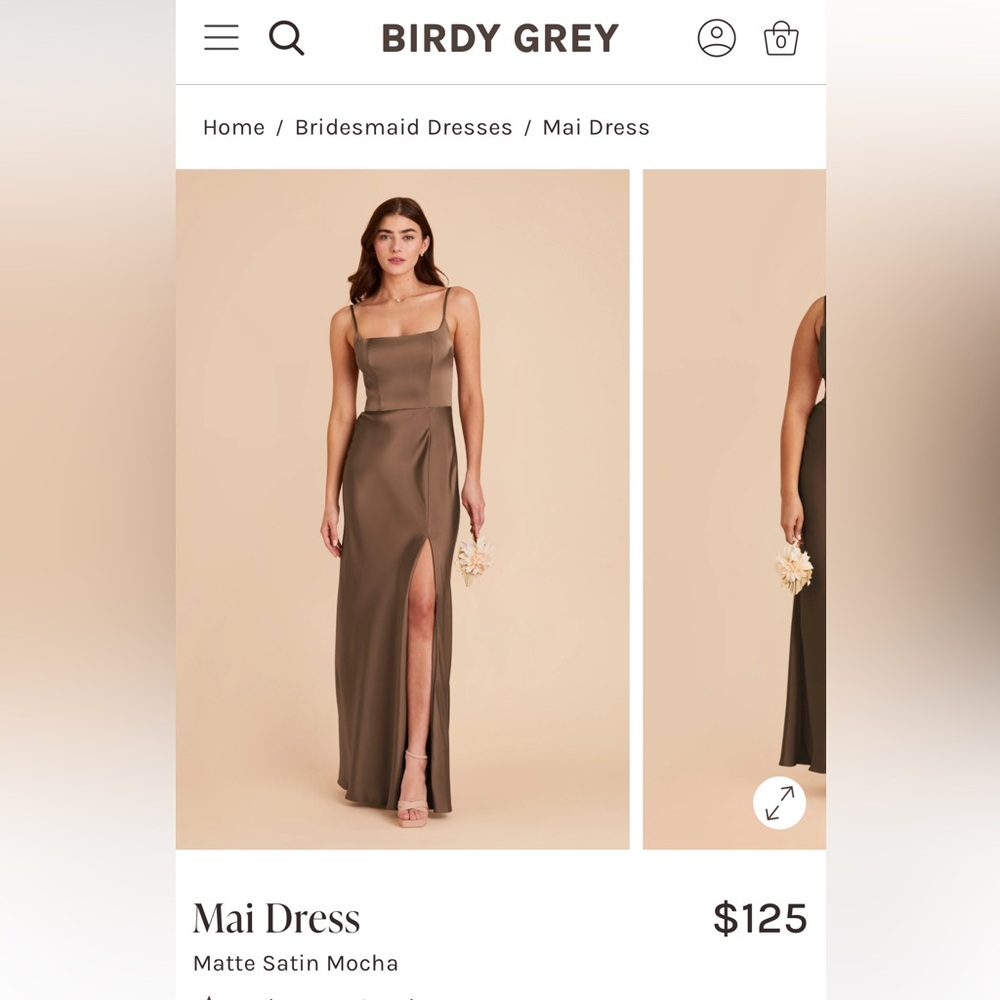 Birdy Grey Brown Maxi Dress